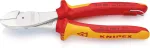 KNIPEX SZCZYPCE TNĄCE BOCZNE VDE O ZWIĘKSZONYM PRZEŁOŻENIU 200MM
