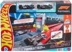 Mattel Hot Wheels City Racing Formula 1 Grid Start Track Set & 2 Die-Cast F1 Cars in 1:64 Scale