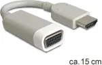DELOCK - Video-Adapter - HDMI Typ A (M) - VGA (W) - 15 cm (65469)