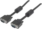 Manhattan - VGA-Kabel - HD-15 (M) - HD-15 (M) - 3,0m - Schwarz (317733)