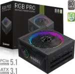 Toiteplokk Gamemax PSU | RGB PRO 1300P | 1300 W | Platinum | Full Modular