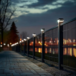 GreenBlue Solar LED post lamp GB127 WW