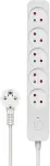 Savio Power strip 5 sockets 3m white LZ-09 5 AC outlet(s)