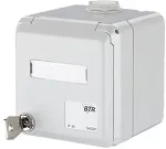 MetzConnect METZ CONNECT BTR E-DAT modul IP44SG AP Housing - Installationskasten Netzwerkoberfl&auml;che - Grau (1309460003-I)