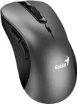 Hiir Genius Ergo 8100S/Ergonomic/Optical/Right-handed/1,600 DPI/Wireless USB/Black-gray
