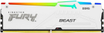 M&auml;lu Kingston FURY Beast 16GB DIMM 5600MT/s DDR5 CL40 White RGB XMP