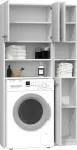 TOP E SHOP Topeshop ZESTAW MARPOL BIEL bathroom storage cabinet White