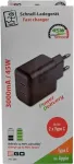 2GO Ladeger&auml;t 45W 2-Port 2x USB-C, schwarz