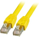 EFB RJ45 Patchkabel Cat.8.1 S/FTP LSZH BC gelb 1m