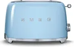 SMEG TSF01PBEU Toaster 2 Scheiben Pastellblau