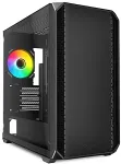 Korpus SHARKOON MK2 RGB, tower case (black, tempered glass)