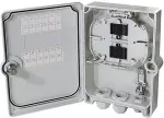 LOGILINK FTTX distribution box max. 24 fibers, 6x LC/QD or SC/DX, unloaded, IP55