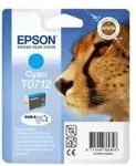 Tooner EPSON T0712 - Druckerpatrone - 1 x Cyan - 415 Seiten - f&uuml;r Stylus DX9400, SX115, SX210, SX215, SX218, SX415, SX515, SX610, Stylus Office BX310, BX610 (C13T07124010)