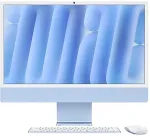 APPLE iMac 24-inch with Retina 4.5K display: M4 chip with 10‑core CPU and 10‑core GPU, 16GB, 256GB SSD - Blue