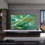 Teler HISENSE 55E89S TV 139.7 cm (55") 4K Ultra HD Smart TV Wi-Fi Grey 400 cd/m&sup2;