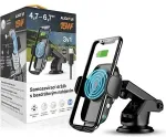 ALIGATOR Self-closing holder K2, wireless 15W, universal