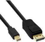 Inline - DisplayPort-Kabel - Mini DisplayPort (M) bis DisplayPort (M) - 2,0m - Schwarz (17132S)