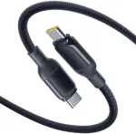 BASEUS Kabelis USB C - USB C 240 W 1 m Cosmic Black PicoGo E0423300 (6953156210967)