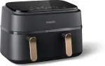 Frit&uuml;&uuml;r PHILIPS Series 3000 NA352 Airfryer 2.75kW Tr&aelig;kulsgr&aring;/kobber