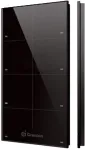 Grenton TOUCH PANEL/ 8 TOUCH AREAS/ TF-BUS/ BLACK GLASS FRONT
