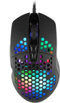 Hiir C-TECH Scarab/Gaming/Optical/Right-handed/7,200 DPI/Wired USB/Black