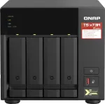 Qnap | 4-Bay QTS and QuTS hero NAS | TS-473A-8G | Up to 4 HDD/SSD Hot-Swap | AMD Ryzen | Ryzen V1500B Quad-Core | Processor frequency 2.2 GHz | 8 GB | DDR4
