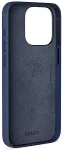 EPICO Mag+ leather cover for iPhone 16 Pro Max - blue