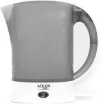 Veekeetja Adler AD 1268 electric kettle 0.6 L 600 W Grey