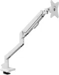 AROZZI Desk Mount | Neo Single - Gas Spring Monitor Arm AZ-ALZARE-NEO-WT | Tilt, Swivel, Rotation | Maximum weight (capacity) 9 kg | White