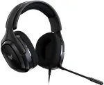 ACER Predator Galea 365 Gaming Headset with Control Box, 7.1 Surround Sound, Detachable Omnidirectional Mic, Ergonomic Ear Cups, Adjustable Headband, Black