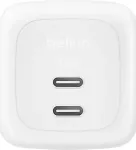 Belkin BOOSTCHARGE 67W DUAL USB-C LADE POWER DELIVERY UND PPS WEI