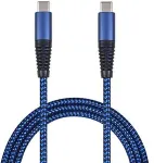 2GO USB Lade-/Datenkabel USB-C - USB-C 100cm blau