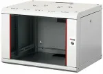 EQUIP 19" Netzwerkschrank Glast&uuml;r PM 600x450mm 7HE grau