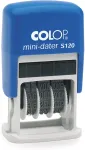 COLOP Tempel S120, sinine tint ISO standard, YYYY-MM-DD)