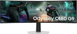 Monitor SAMSUNG S49DG910SU computer 124.5 cm (49") 5120 x 1440 pixels Dual QHD OLED Silver