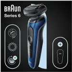 Braun Series 6 61-B1000s Foil shaver Black, Blue