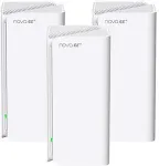 Tenda MX21 Pro(3-pack) Tri-band (2.4 GHz / 5 GHz / 6 GHz) Wi-Fi 6 (802.11ax) White Internal