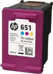 Tooner Hp 651 3barevn&aacute; ink kazeta, C2P11AE