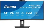IIYAMA CONSIGNMENT Monitor Iiyama ProLite/XCB3497WQSNPH-B1/34"/VA/wQHD/120Hz/0.4ms/Black/3R