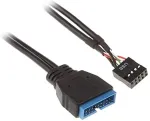 SilverStone G11303050-RT - USB 3.0 - USB 2.0 - Schwarz