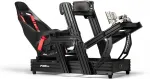 Joystick NEXT LEVEL RACING Rennsimulations-Cockpit F-GT Elite 160 Wheel Plate Edition Black schwarz