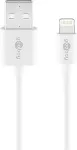 GOOBAY Lightning-kabel 3m Hvid