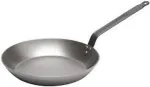 De Buyer Carbone Plus Lyonnaise Frying Pan, 28cm
