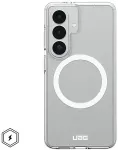Urban Armor Gear UAG Scout Clear Case mit Magnet-Modul f&uuml;r Samsung Galaxy S26 ice (transparent)/wei&szlig;