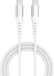 4Smarts USB-C Kabel PrimeCord 60W 1,5m Wei&szlig;