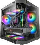 Korpus TACENS Mars Gaming MC-3TLITE Mini Tower Black