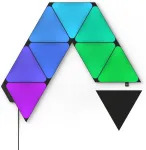 Nanoleaf | Shapes Black Triangles Starter Kit (9 panels) | 42 W | WiFi