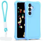 TelForceOne Safepop case with strap for Samsung Galaxy S26 blue
