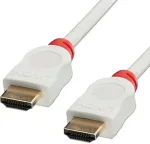 Lindy - Video- / Audiokabel - HDMI - HDMI, 19-polig (M) bis HDMI, 19-polig (M) - 1,0m - Dreifachisolierung - wei&szlig; (41411)