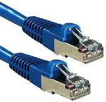 LINDY Patchkabel Cat6A S/FTP PIMF LSZH blau 15m